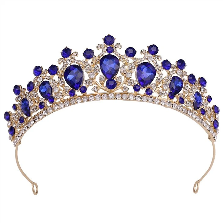 Online Supplier Wedding Crown Tiara Red For Weddings